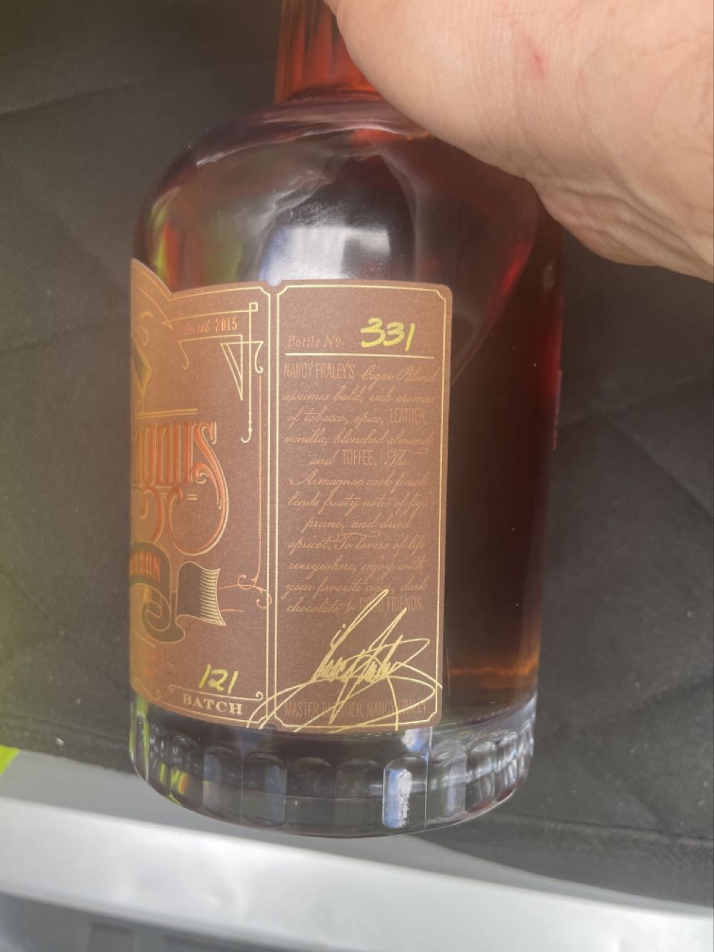 Joseph Magnus Cigar Blend - Joseph A. Magnus & Co. (750mL) alcohol collectible [Barcode 851437006116] - Main Image 2