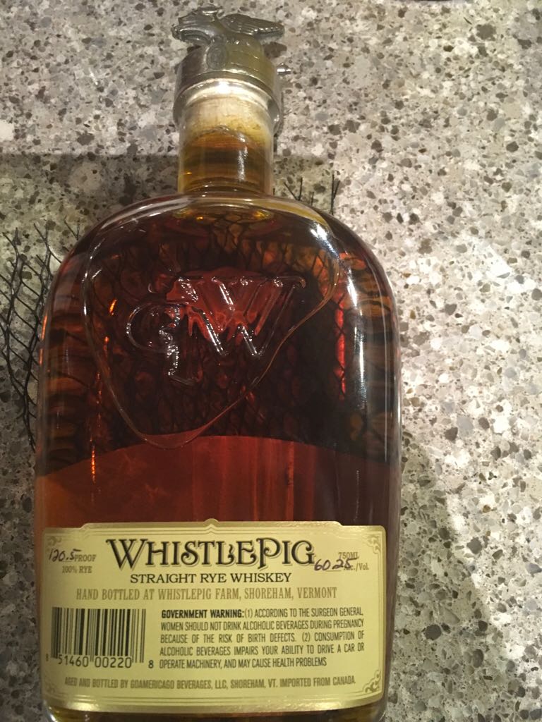 Whistle Pig 10 Year Rye - Whistle Pig Farm (50 mL) alcohol collectible [Barcode 851460002208] - Main Image 2