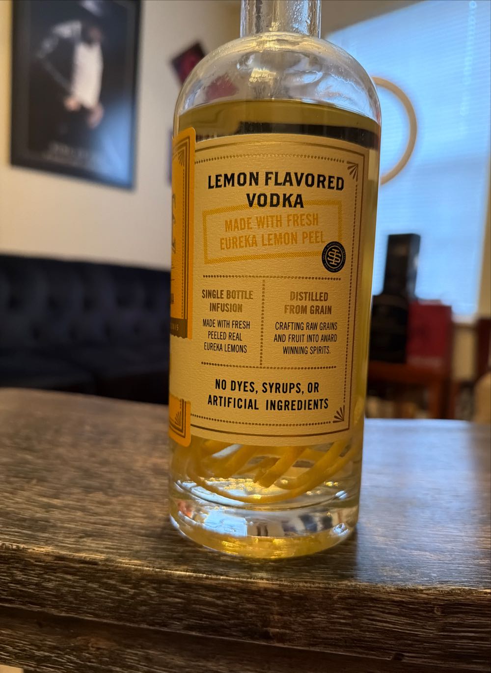 Infuse Vodka Lemon - Infuse Spirits L.L.C. (750mL) alcohol collectible [Barcode 851532005052] - Main Image 2