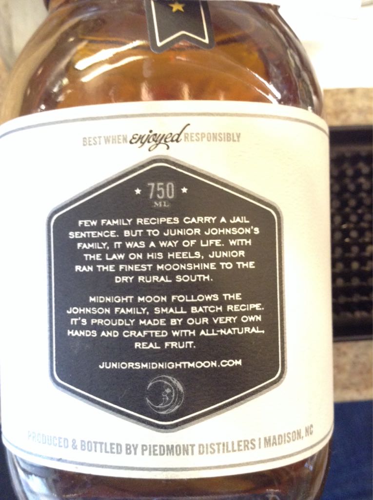 Midnight Moon Moonshine - Apple Pie - Piedmont Distillers (750 mL) alcohol collectible [Barcode 851767001140] - Main Image 2