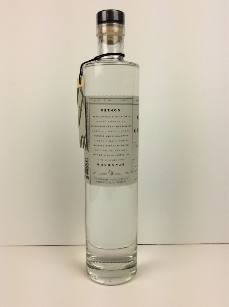 Method And Standard Original - Piedmont Distillers (750mL) alcohol collectible [Barcode 851767001393] - Main Image 2