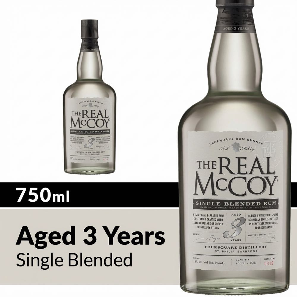 Real McCoy 3 Year, The - The Real McCoy (750mL) alcohol collectible [Barcode 852355004024] - Main Image 3