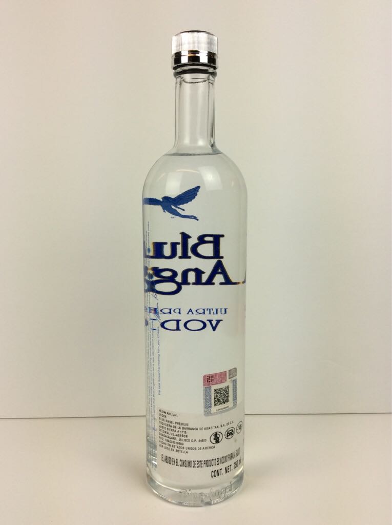 Blue Angel Ultra Premium Vodka - Blue Angel Spirits (750mL) alcohol collectible [Barcode 852603001027] - Main Image 2