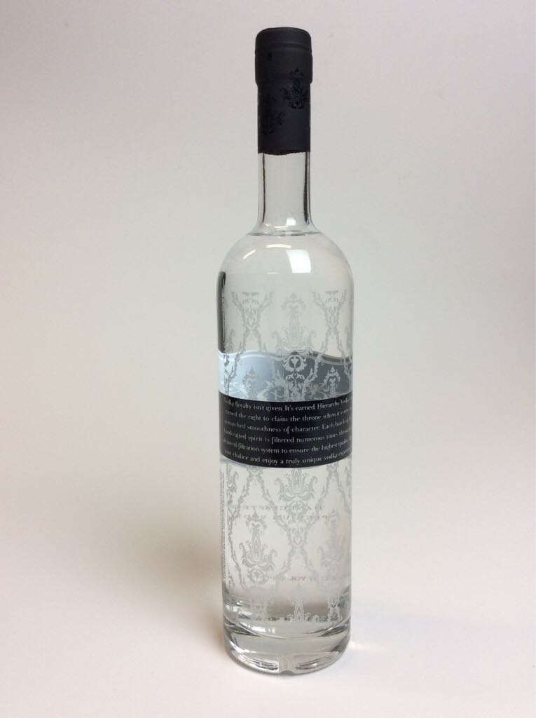 Hierarchy Vodka - Bend Spirits (750mL) alcohol collectible [Barcode 852662477030] - Main Image 2