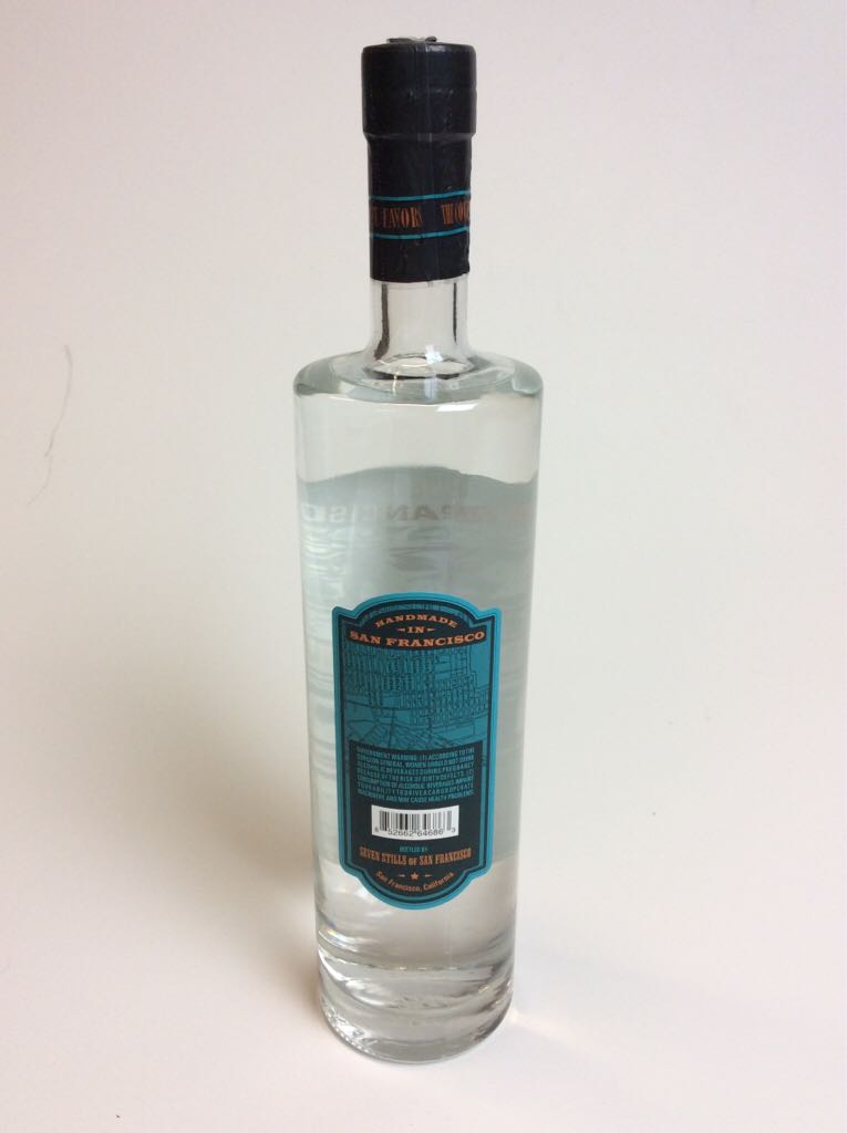 California Courage - Seven Stills Distillery (750mL) alcohol collectible [Barcode 852662646863] - Main Image 2