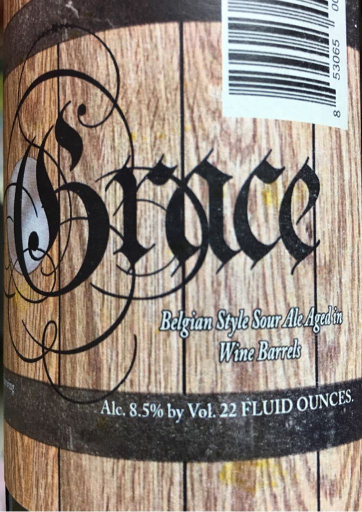 Grace - Yellowhammer Brewing (22 fl. oz.) alcohol collectible [Barcode 853065004335] - Main Image 2