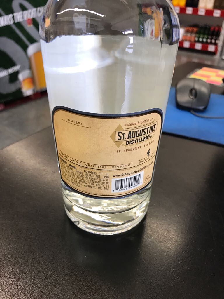 St. Augustine Gin - St. Augustine Distilllery (750 mL) alcohol collectible [Barcode 853545005012] - Main Image 2