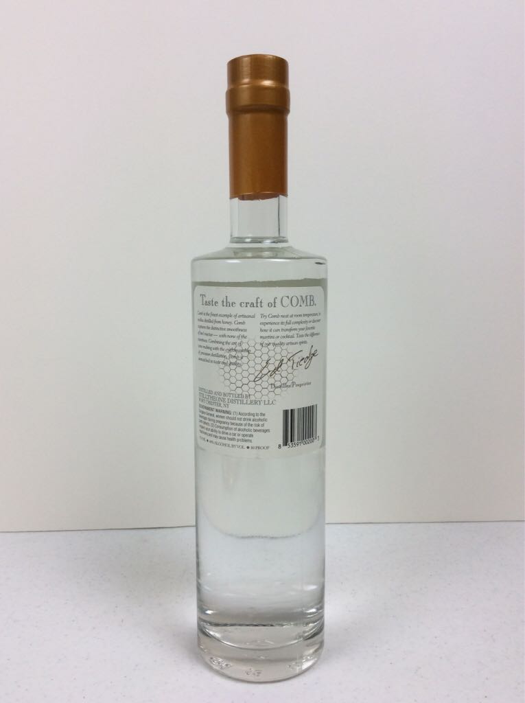 Comb Vodka - n/a (750mL) alcohol collectible [Barcode 853591002003] - Main Image 2