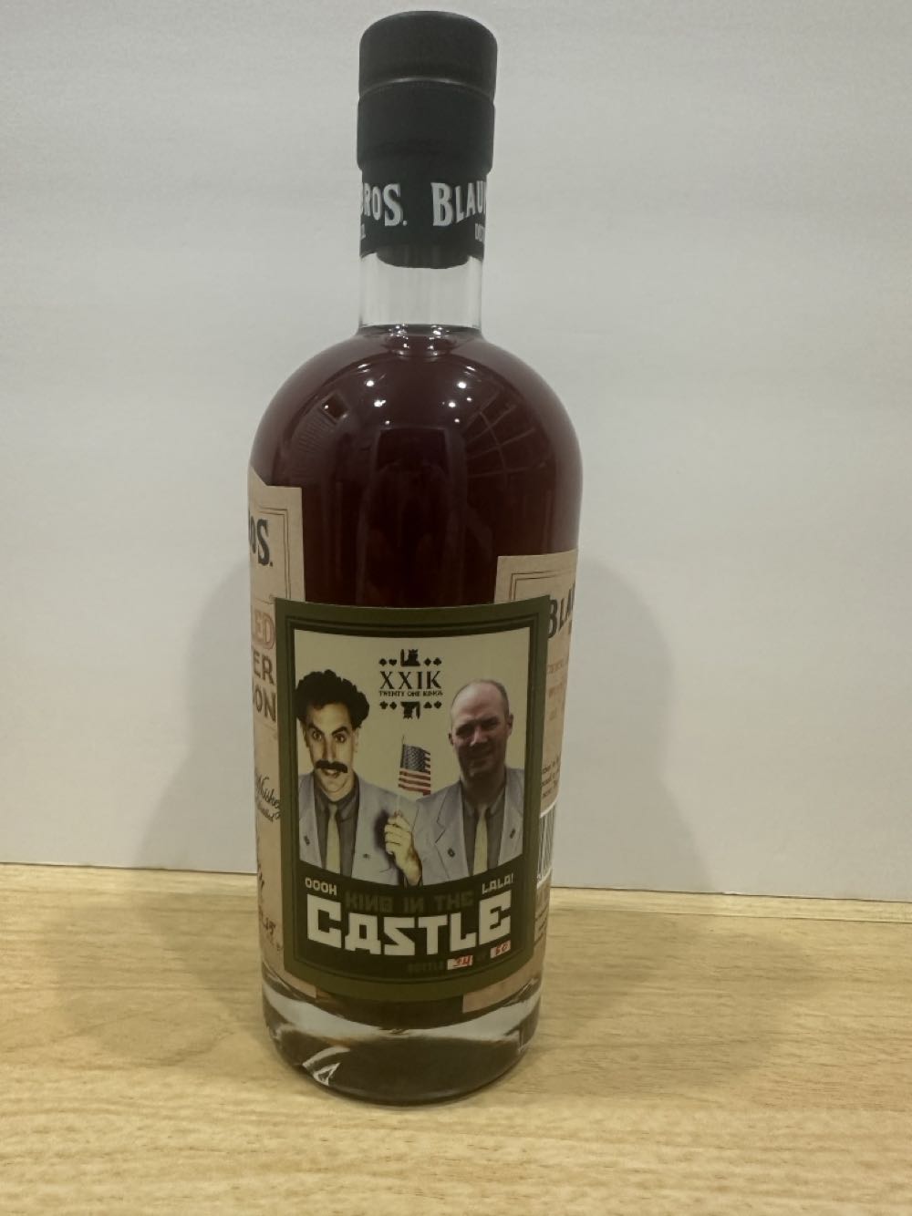 Blaum Bros. Old Fangled Knitter Bourbon Barrel Pick 21 Kings - Blaum Bros. (750 mL) alcohol collectible [Barcode 853865005020] - Main Image 2