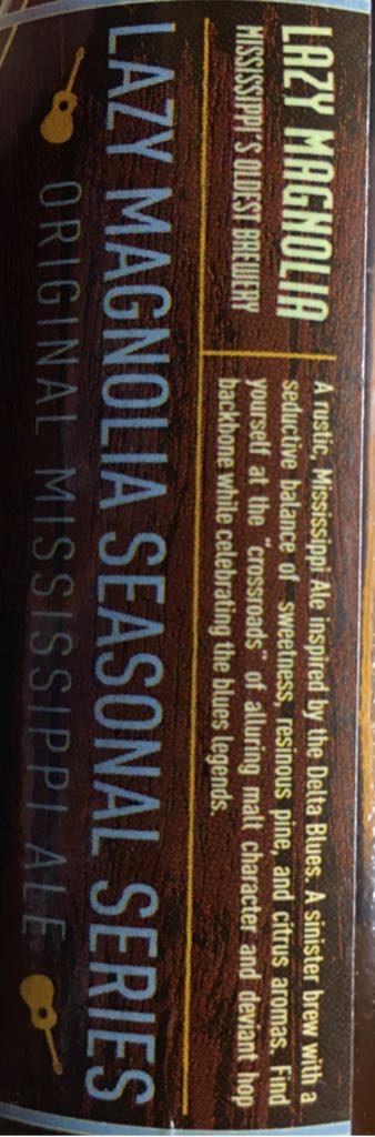 Me & The Dev-Ale - Lazy Magnolia Brewing Co (12 fl. oz.) alcohol collectible [Barcode 854025001395] - Main Image 2