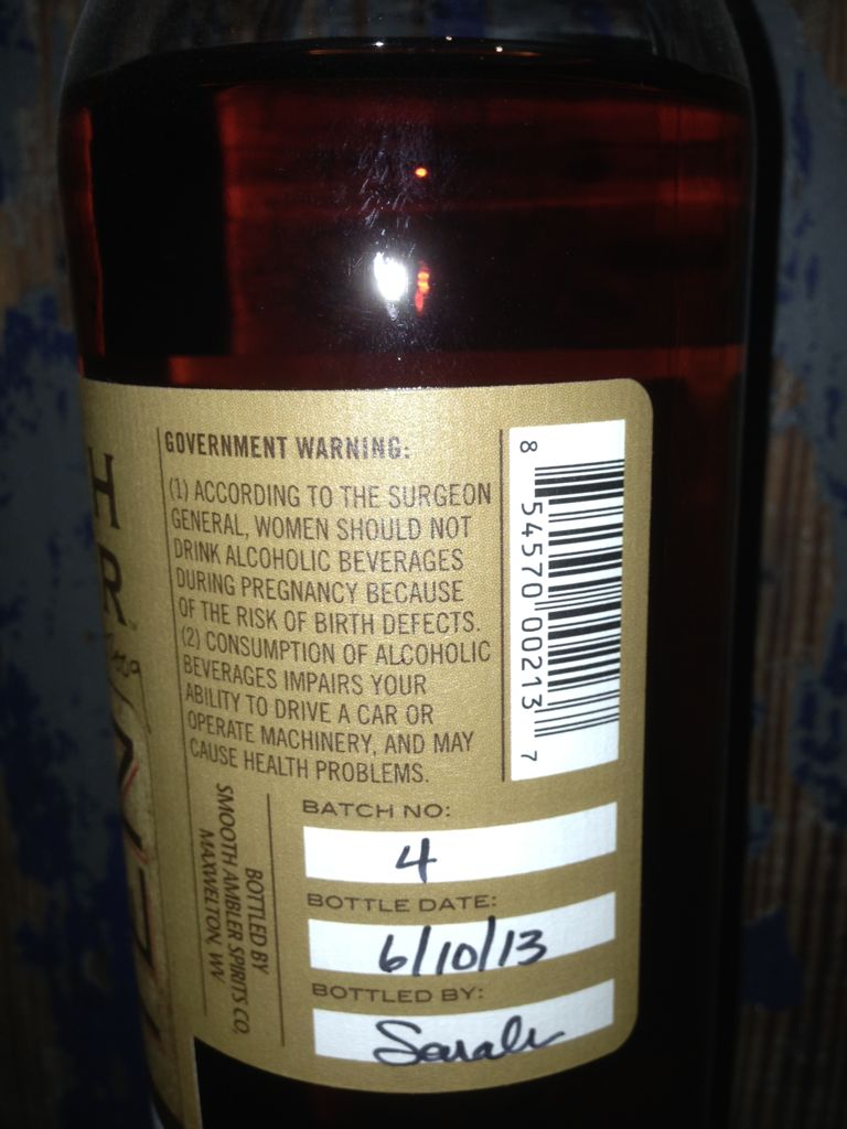 Old Scout Ten - Smooth Ambler (750 mL) alcohol collectible [Barcode 854570002137] - Main Image 2