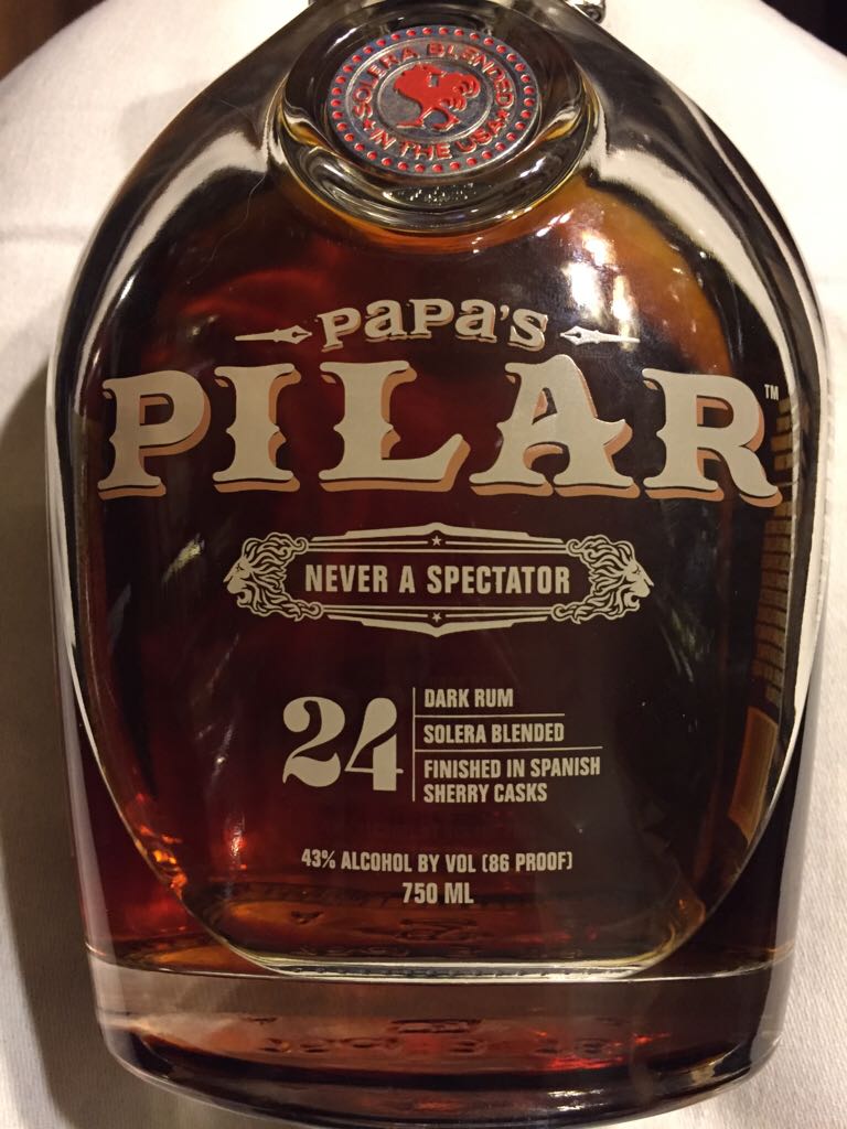 Papa’s Pilar - Hemingway Rum Co. (750mL) alcohol collectible [Barcode 854960004000] - Main Image 1
