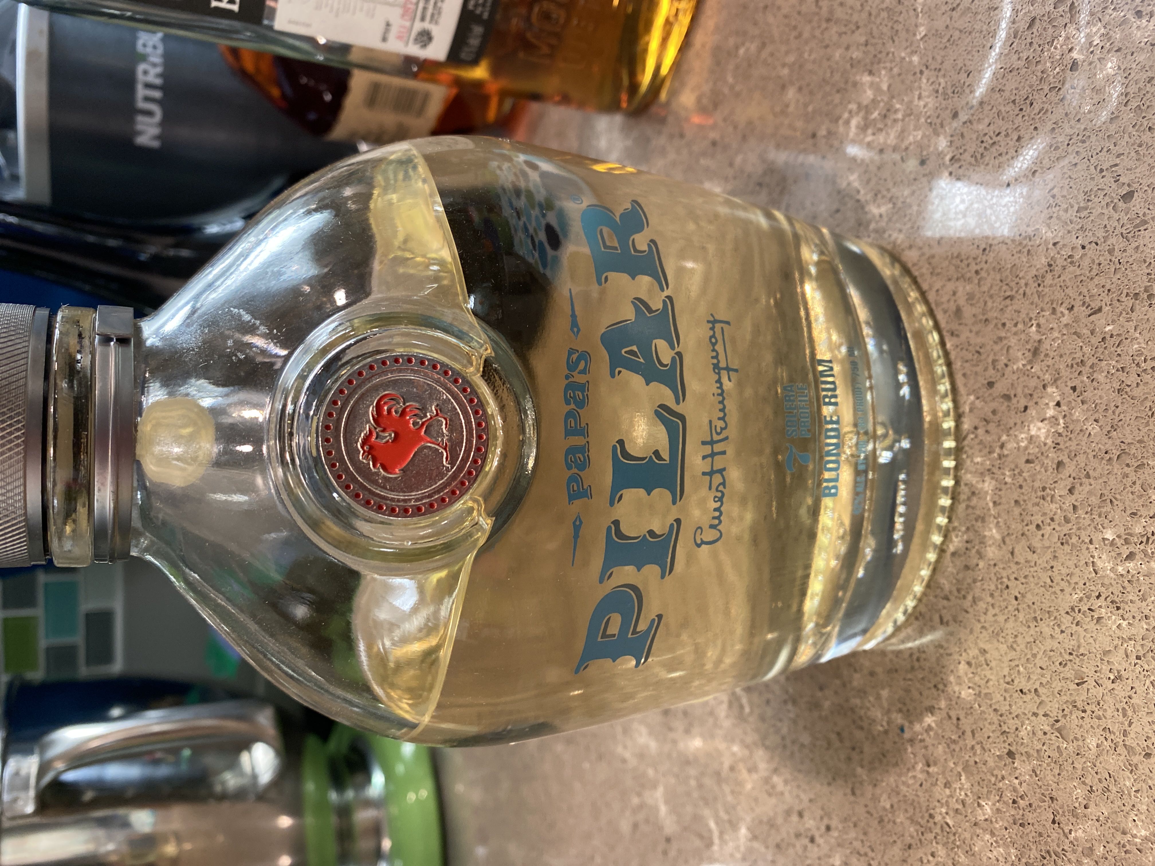 Papa Pilar Earnest Hemingway Blonde Rum - Hemingway Rum Co. (750 mL) alcohol collectible [Barcode 854960004017] - Main Image 2