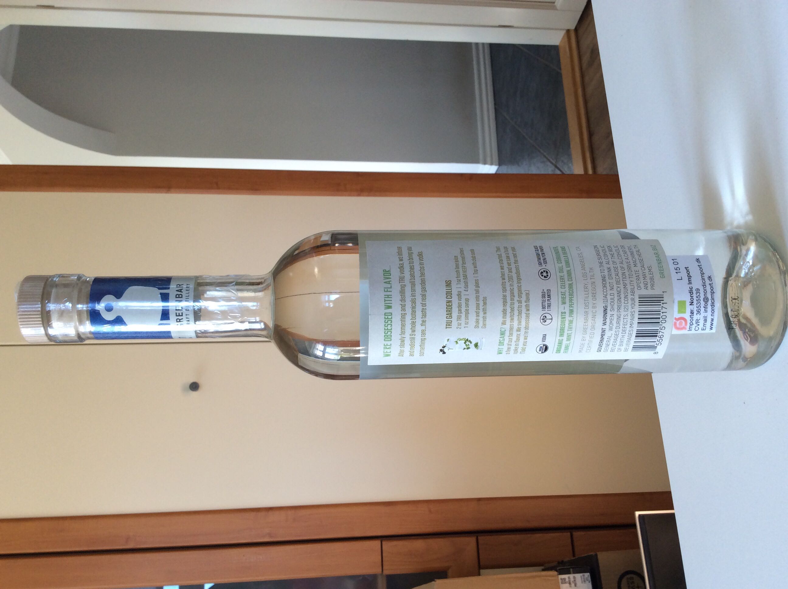 Tru Infused Organic Garden - n/a (750 mL) alcohol collectible [Barcode 855675001711] - Main Image 2