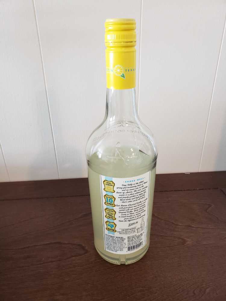 Deep Eddy Lemon Vodka - Deep Eddy Distilling Co. (750 mL) alcohol collectible [Barcode 856065002417] - Main Image 2