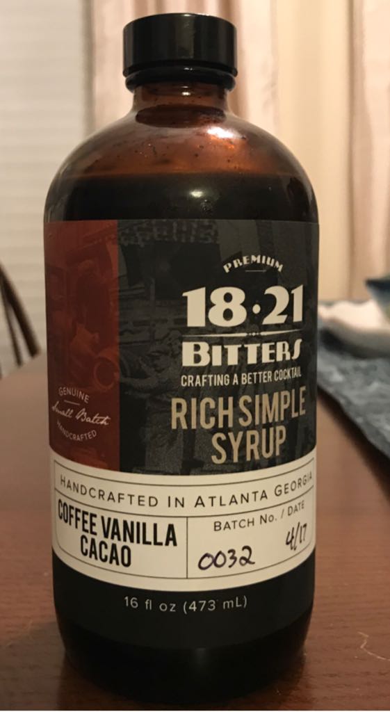 Coffee Vanilla Cacao - 1821 Bitters (16 fl. oz.) alcohol collectible [Barcode 856637005259] - Main Image 1