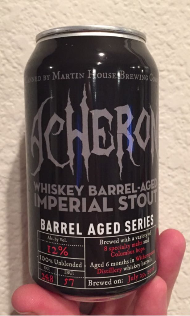 Acheron - Martin House Brewing Company (24 fl. oz.) alcohol collectible [Barcode 856927004344] - Main Image 2