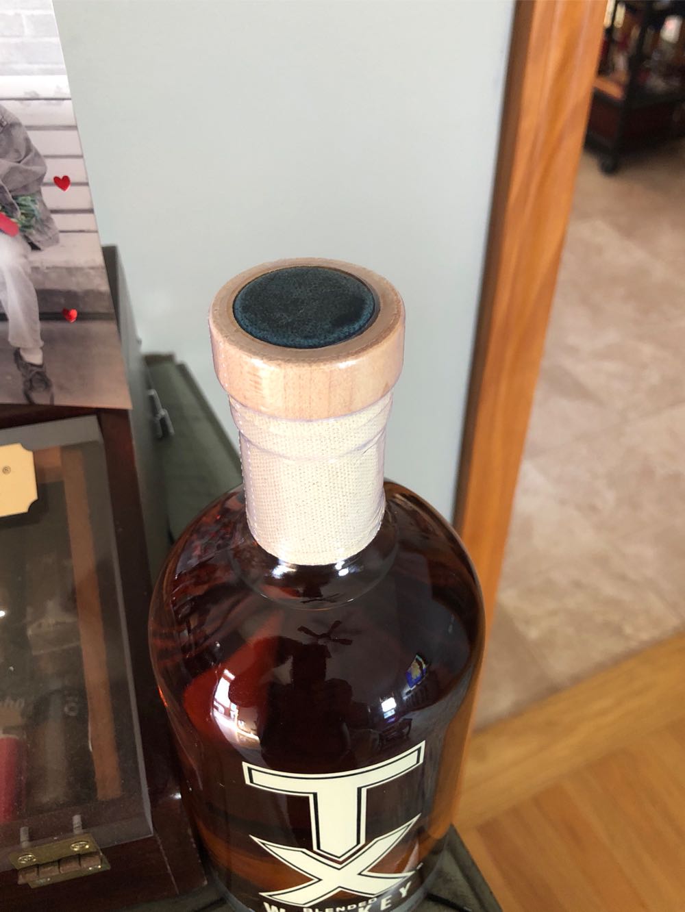 Firestone TX Blended Whiskey - Firestone & Robertson Distlling Co. (750 mL) alcohol collectible [Barcode 858379003005] - Main Image 2