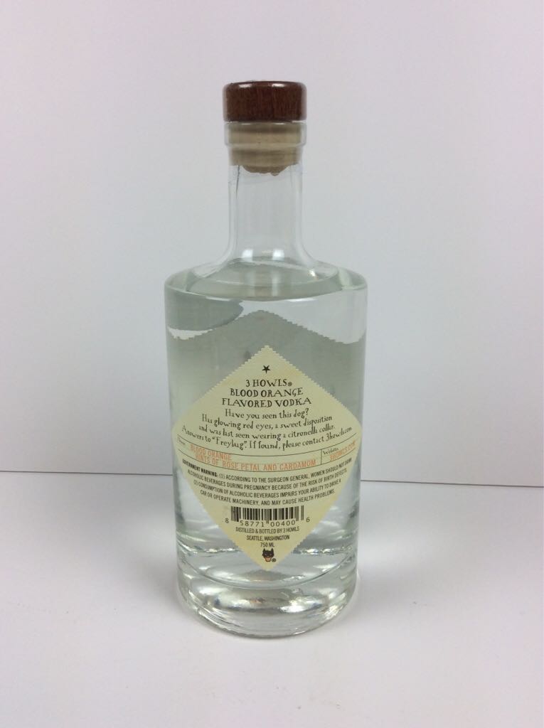 3 Howls Vodka - 3 Howls (750mL) alcohol collectible [Barcode 858771004006] - Main Image 2