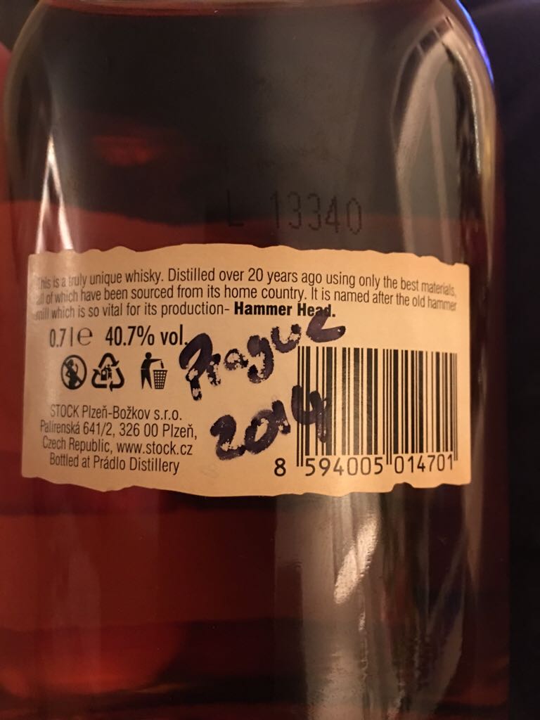 Hammer Head - Pradlo Distillery (700 mL) alcohol collectible [Barcode 8594005014701] - Main Image 2