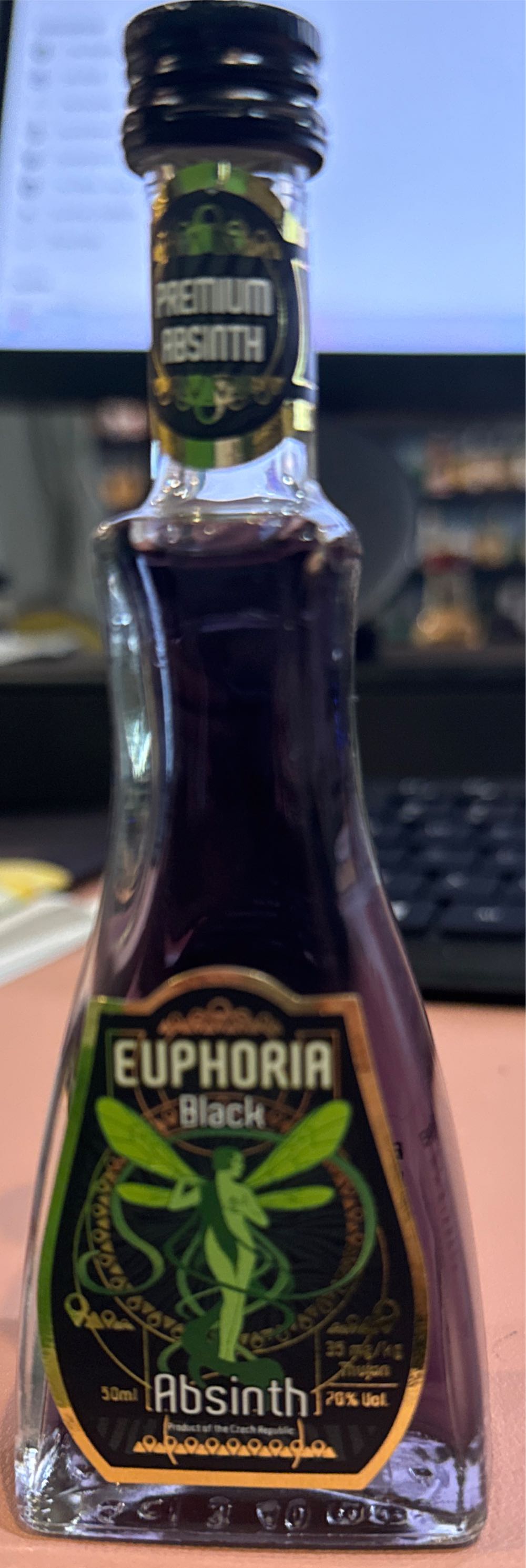 Euphoria Original - R.Hill-Hills Liquere s.r.o. (50 mL) alcohol collectible [Barcode 8594018439423] - Main Image 2