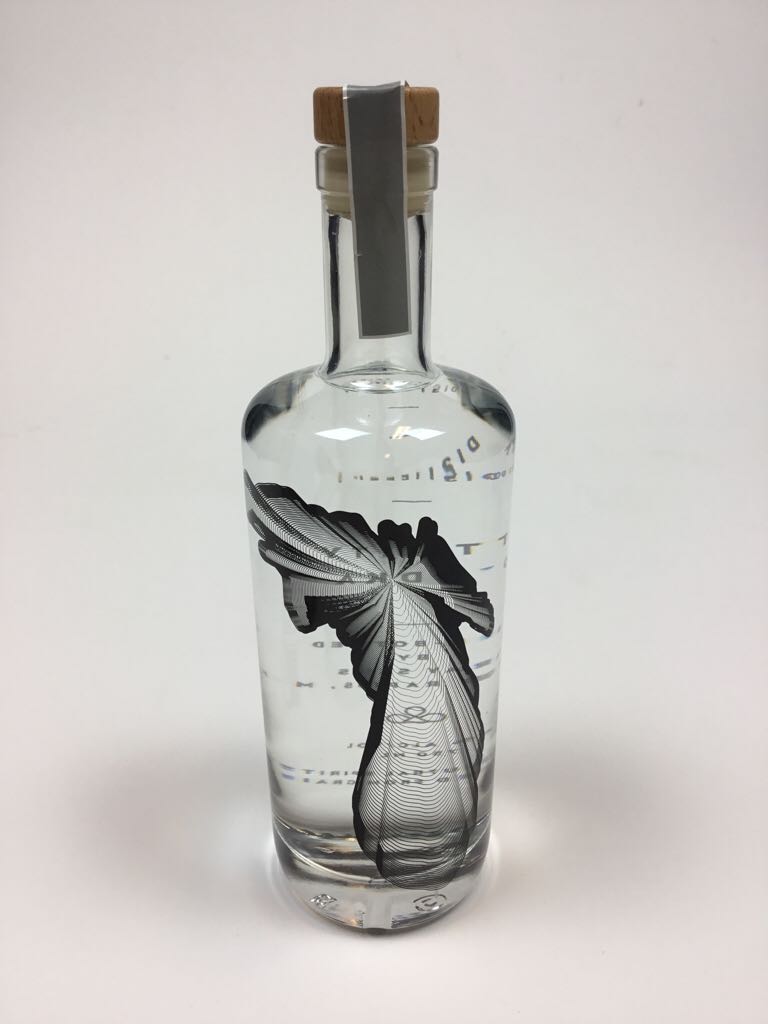 Utility Vodka - Gray Skies Distillery (750mL) alcohol collectible [Barcode 863619000218] - Main Image 2