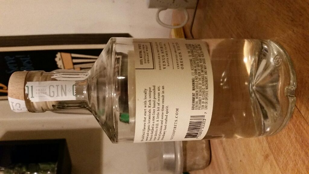 Venus Spirits Gin - Venus Spirits (750 mL) alcohol collectible [Barcode 863692000037] - Main Image 2