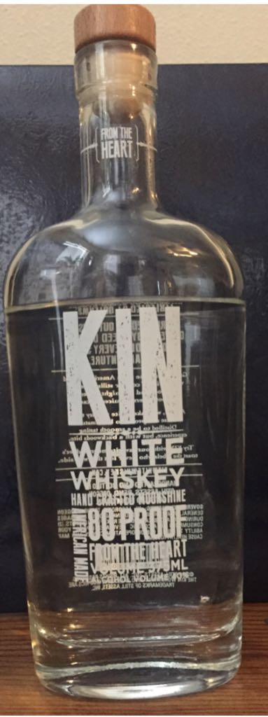 Kin White Whiskey  - Bendistillery (375 mL) alcohol collectible [Barcode 864673000022] - Main Image 2