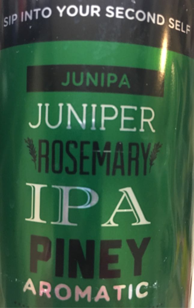 Junipa  - Second Self Beer Co (12 fl. oz.) alcohol collectible [Barcode 868067000049] - Main Image 2