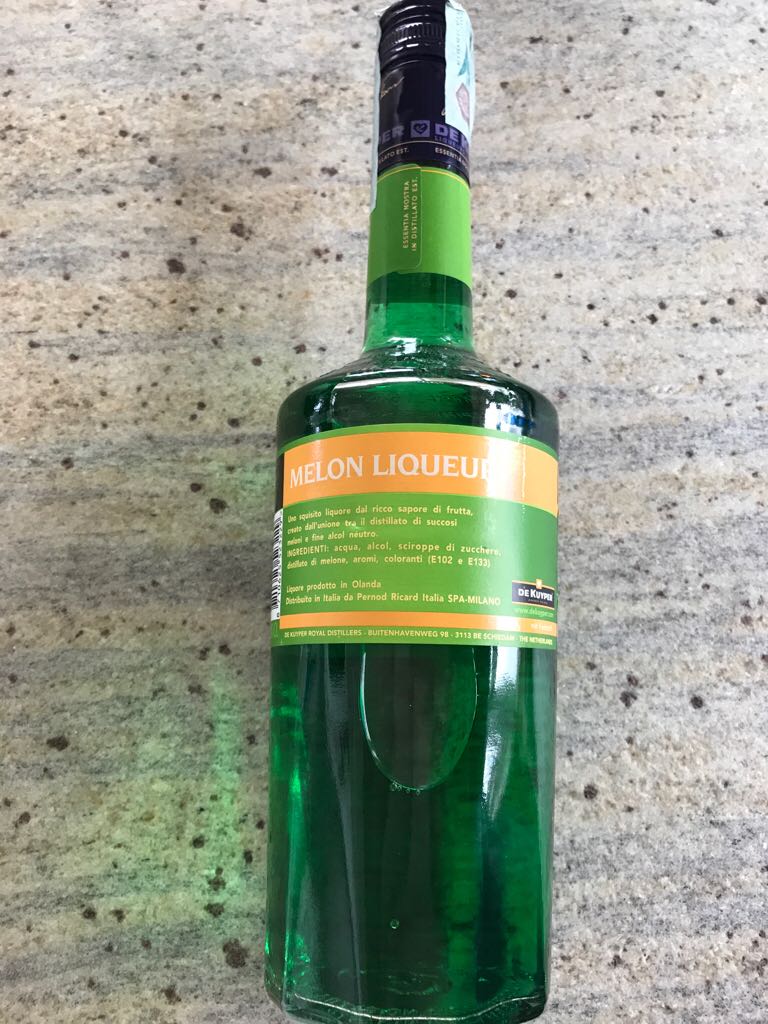 De Kuyper Melon Liqueur - Melone 0,7L | LikÃ¶r - De Kuyper Royal Distillers (700 mL) alcohol collectible [Barcode 8710625523229] - Main Image 2