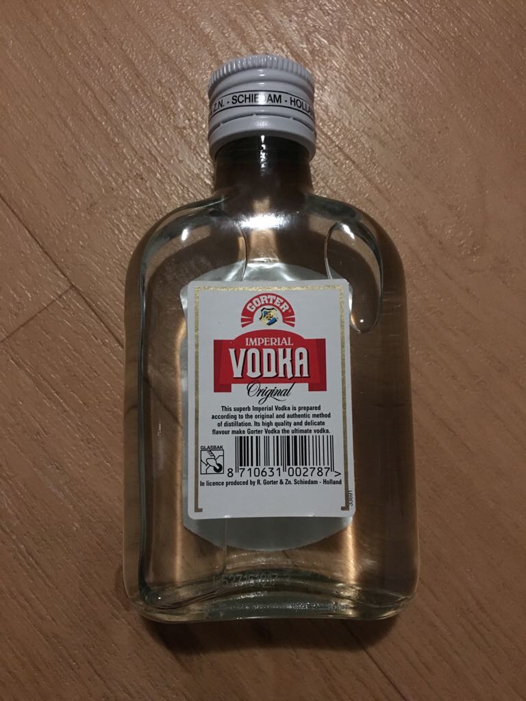 Gorter Imperial Vodka Original - R. Gorter & Z.N. (0,2L) alcohol collectible [Barcode 8710631002787] - Main Image 2