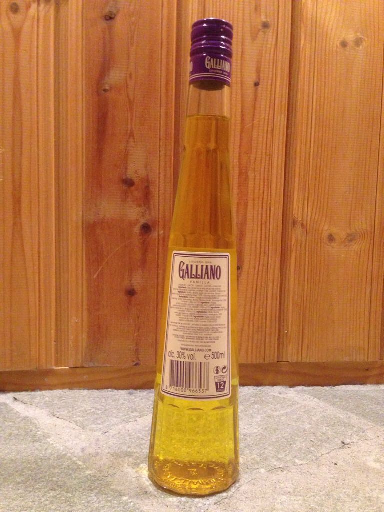 Galliano Vanilla - Livorno (500 mL) alcohol collectible [Barcode 8716000966537] - Main Image 2