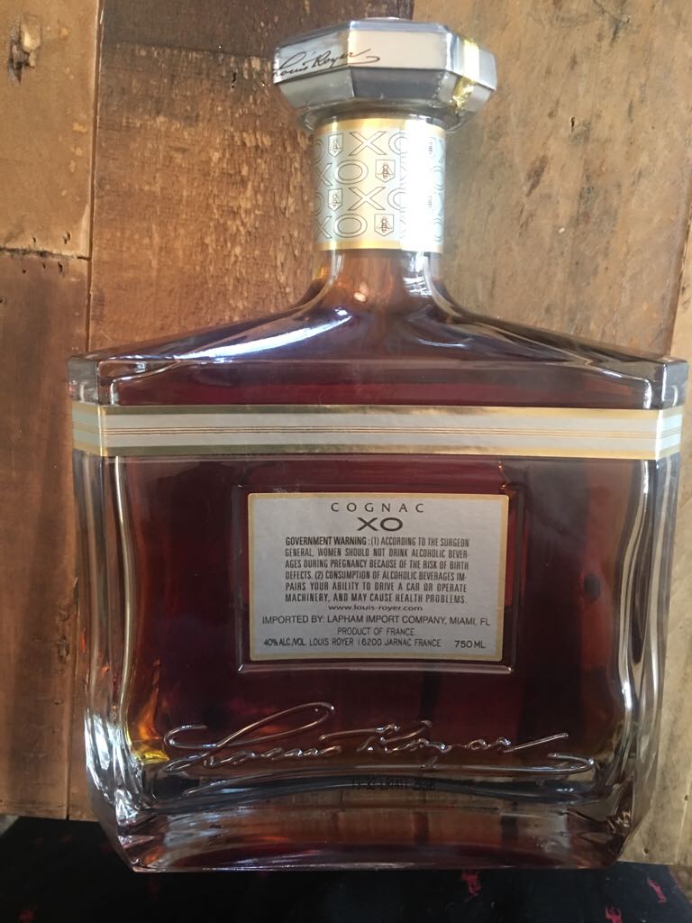 Louis Royer XO - France (750 mL) alcohol collectible [Barcode 879886001018] - Main Image 2