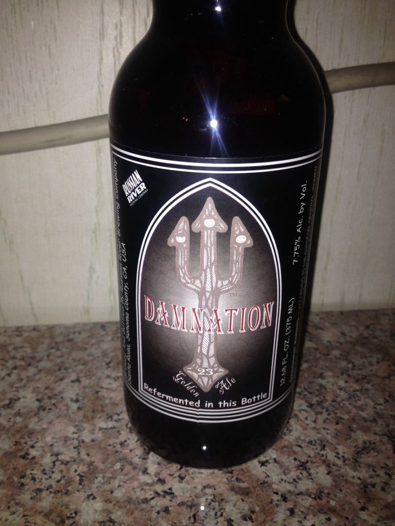 Damnation - Russian River (375 mL) alcohol collectible [Barcode 892543000018] - Main Image 1
