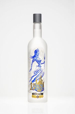 Snow Queen - n/a (50 mL) alcohol collectible [Barcode 893560000265] - Main Image 2