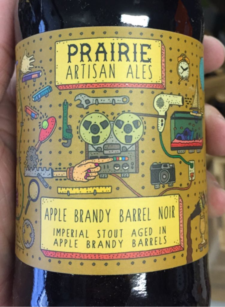 Apple Brandy Barrel Noir - Prairie Artisan Ales (12 fl. oz.) alcohol collectible [Barcode 894776000155] - Main Image 1