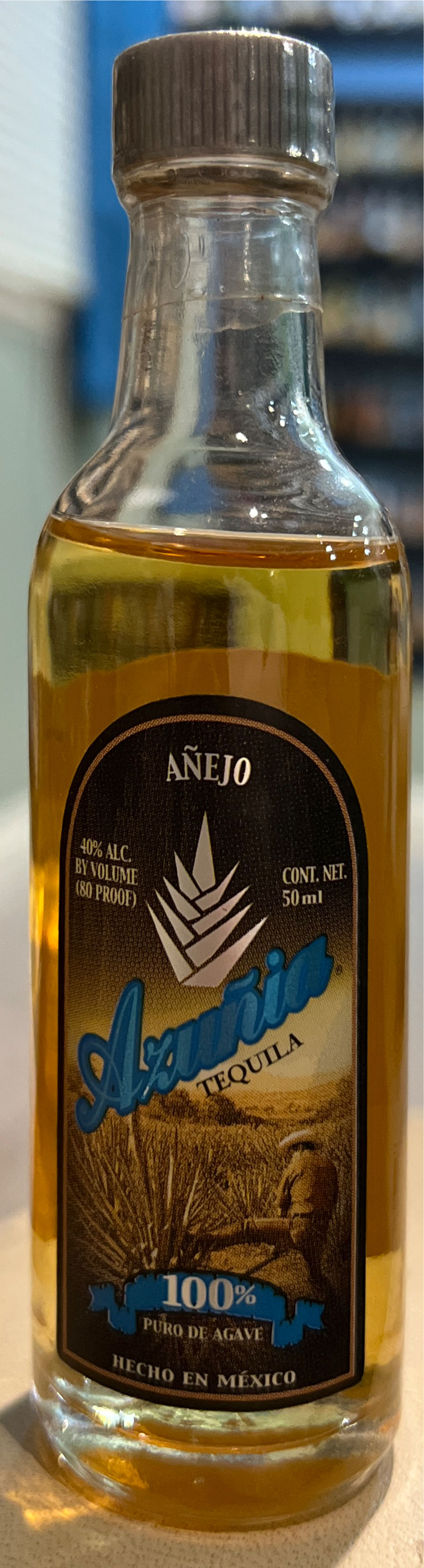 Azunia Anejo - Azunia (750 mL) alcohol collectible [Barcode 897216002023] - Main Image 2