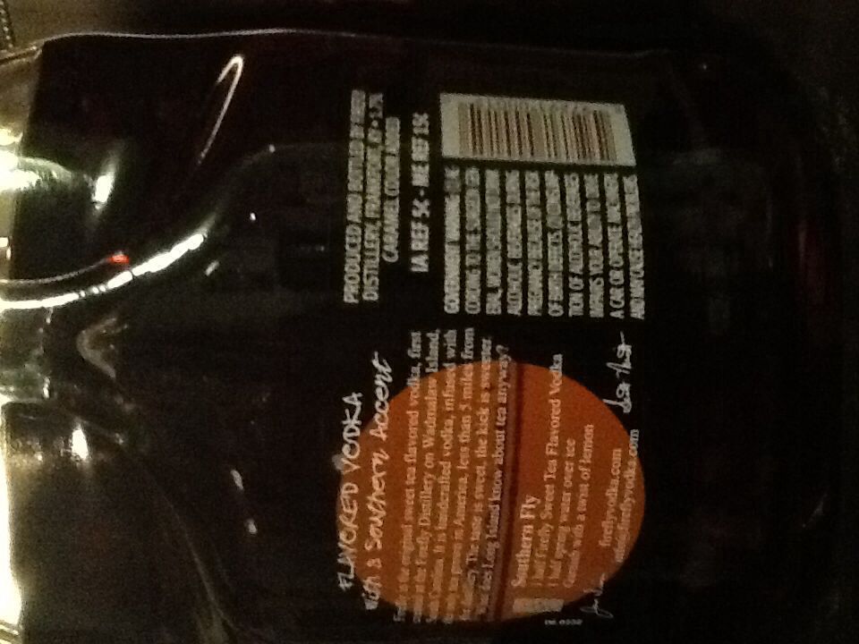 Sweet Tea Flavored Vodka - FireFly (1.75L) alcohol collectible [Barcode 897291000150] - Main Image 2