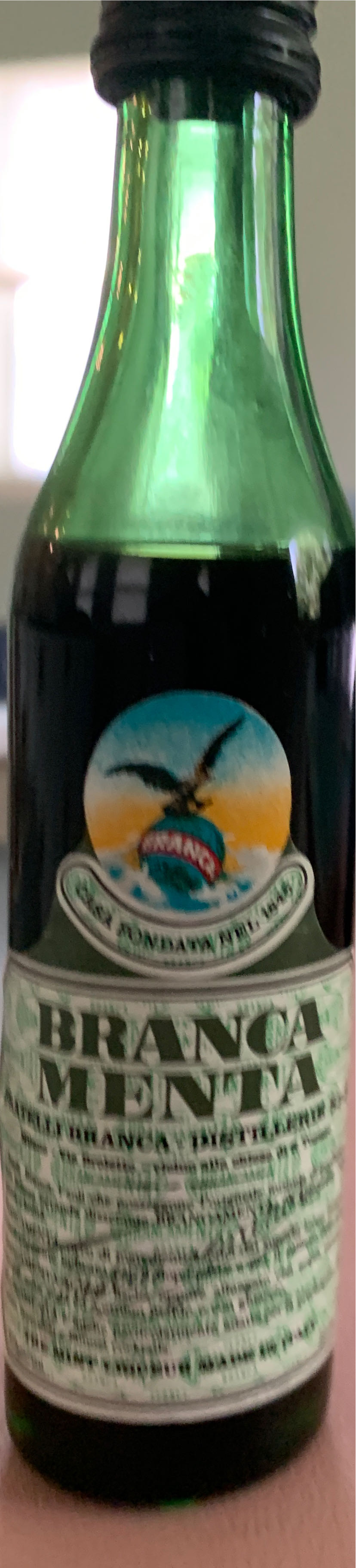 Branca Menta - Fratelli Branca (750 mL) alcohol collectible [Barcode 898563002209] - Main Image 2