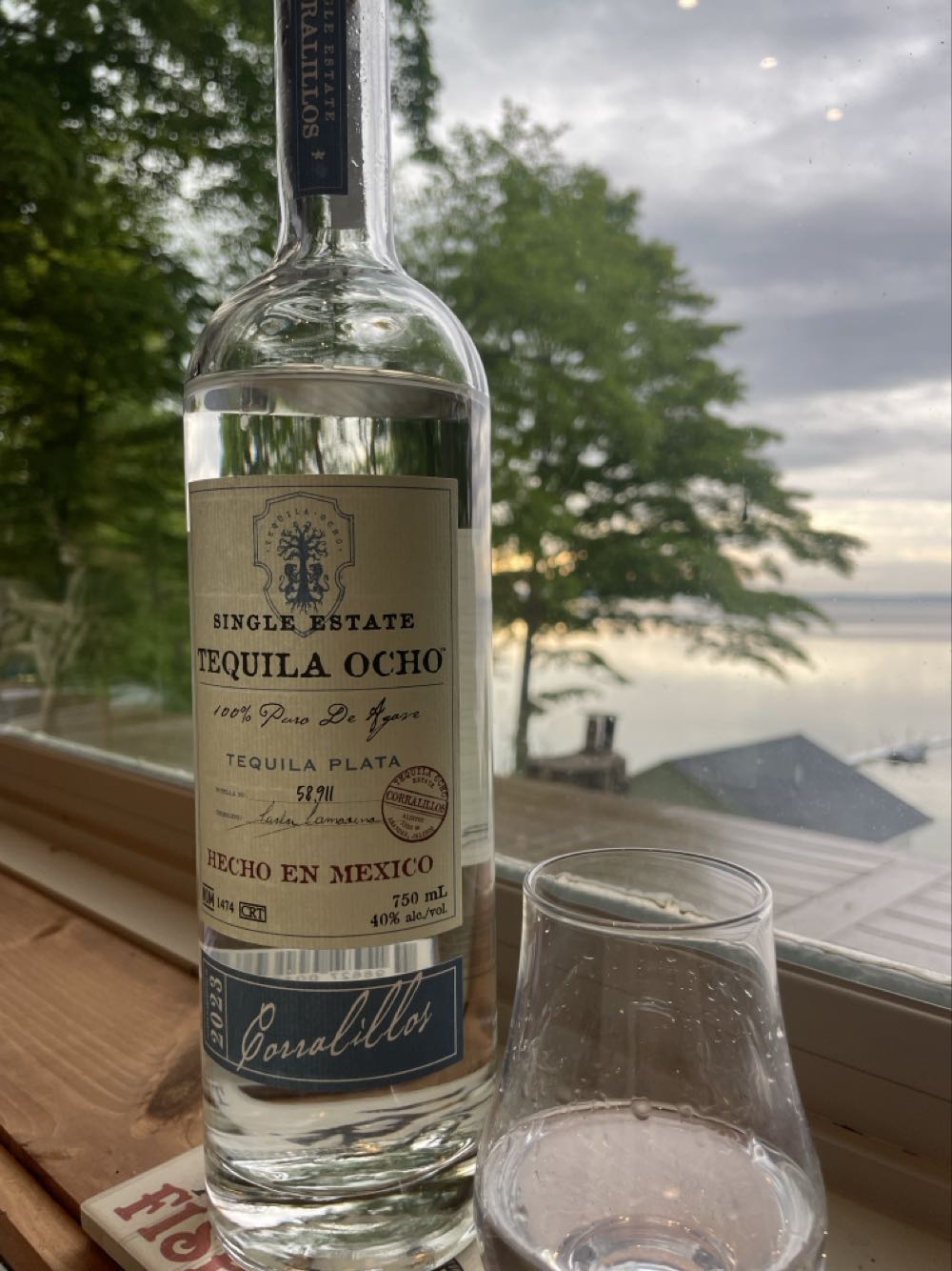 Tequila Ocho Plata - CIA Tequilera Los Alambiques, S.A de C.v. (750 mL) alcohol collectible [Barcode 898627001308] - Main Image 4