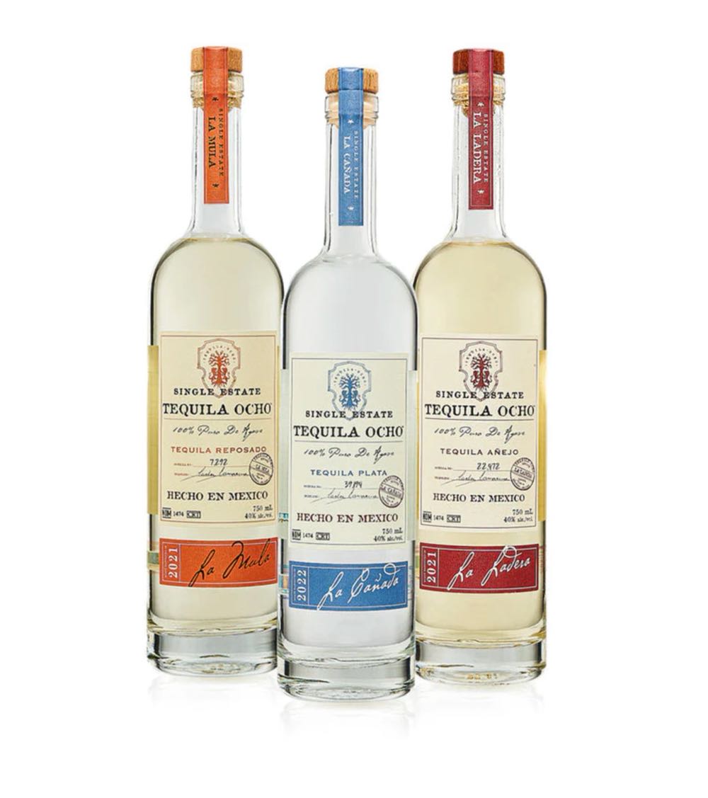 Tequila Ocho 2023 Anejo Single Estate Tequila - NOM 1474 (750 mL) alcohol collectible [Barcode 898627001322] - Main Image 2