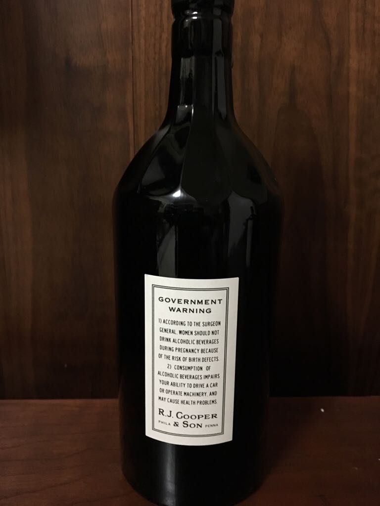 Lock Stock & Barrel Rye - R.J. Cooper And Son (750 mL) alcohol collectible [Barcode 898804005068] - Main Image 2