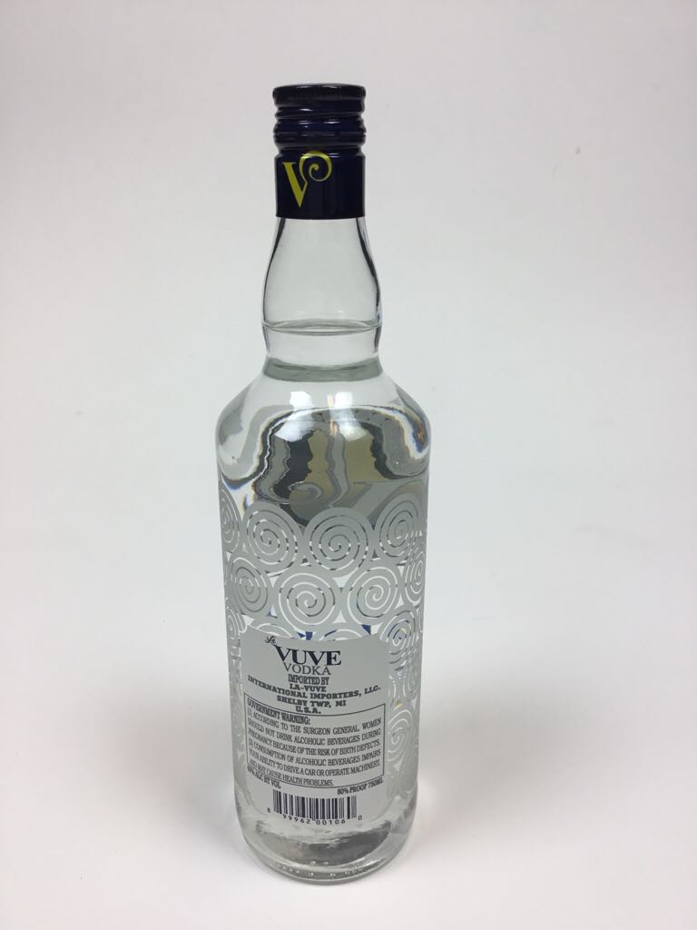 La Vuve Vodka - International Importers (750mL) alcohol collectible [Barcode 899962001060] - Main Image 2