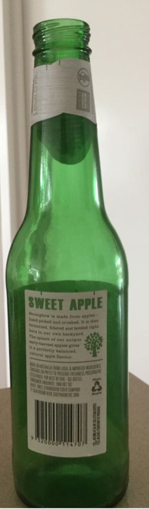 Strongbow Sweet Apple Cider - Strongbow (355mL) alcohol collectible [Barcode 9320000114707] - Main Image 2