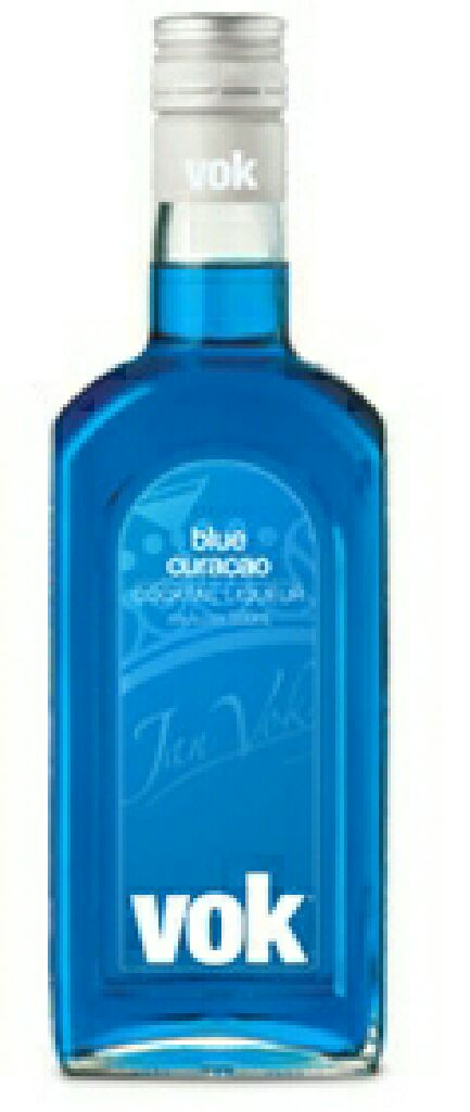 Vok Blue Curacao Cocktail Liqueur - Vok (500 mL) alcohol collectible [Barcode 9332364000022] - Main Image 1