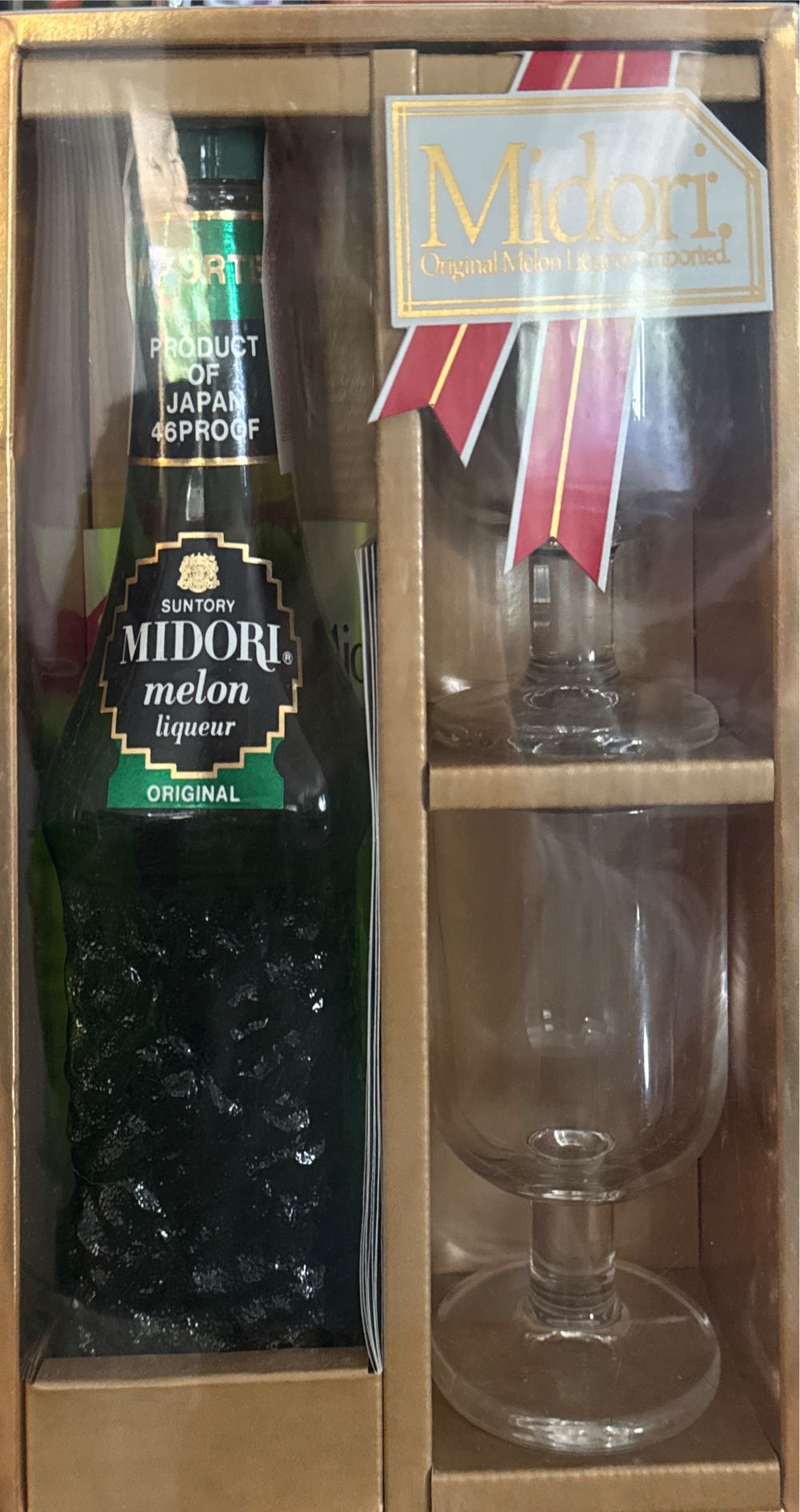 Midori Melon Liqueur - Suntory Pty Ltd (50 mL) alcohol collectible [Barcode 93412797] - Main Image 2