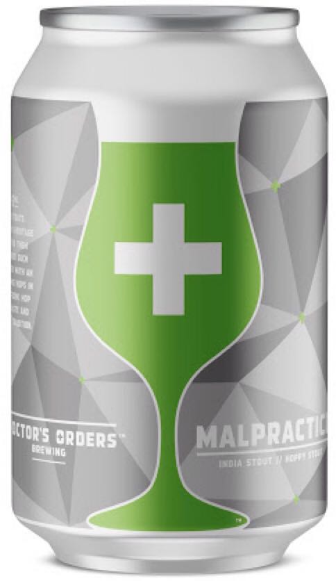 Malpractice - Doctor’s Orders Brewing alcohol collectible [Barcode 9364235009216] - Main Image 1