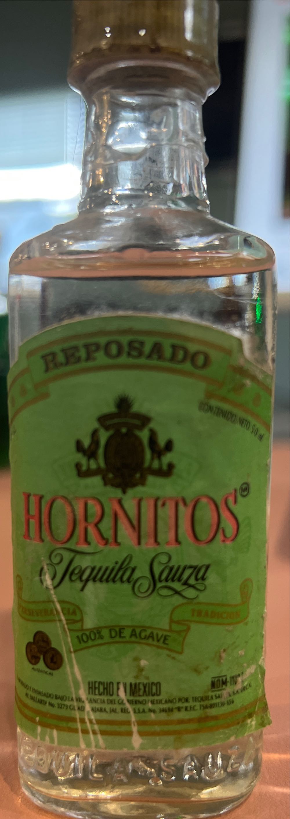 HORNITOS TEQUILA - Sauza (175L) alcohol collectible - Main Image 2