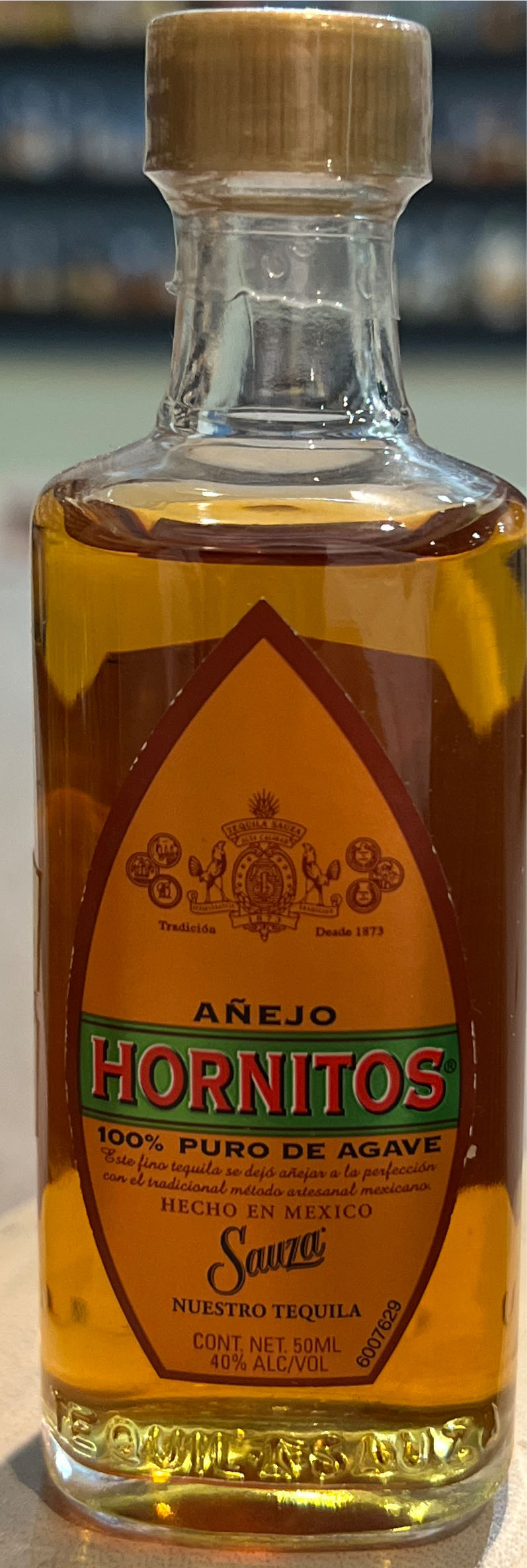 HORNITOS TEQUILA - Sauza (175L) alcohol collectible - Main Image 3