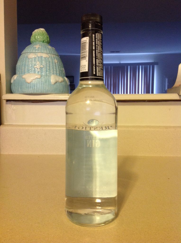 Prestige Diluted Gin - J. Harrison And Co. (750 mL) alcohol collectible - Main Image 2